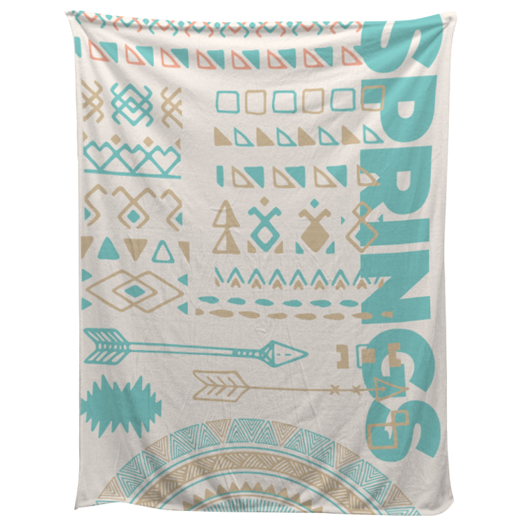 Extra Large Micro-Mink/Sherpa Plush Full Color Blanket 9