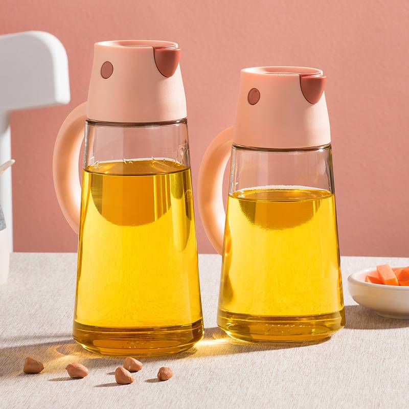 19.5oz Glass Oil Bottle for Home Use 6