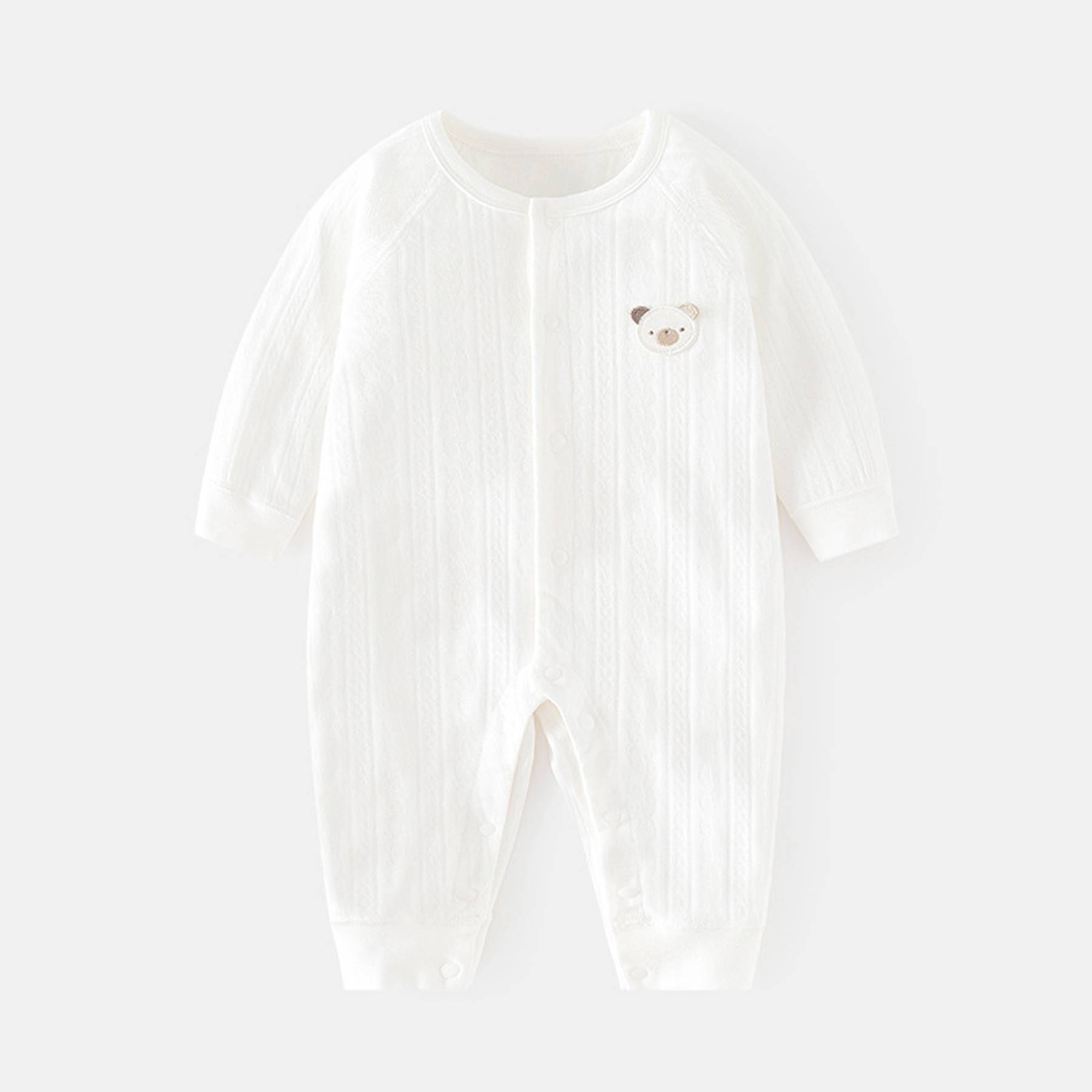 Pure Cotton Baby Crawling Clothes 8