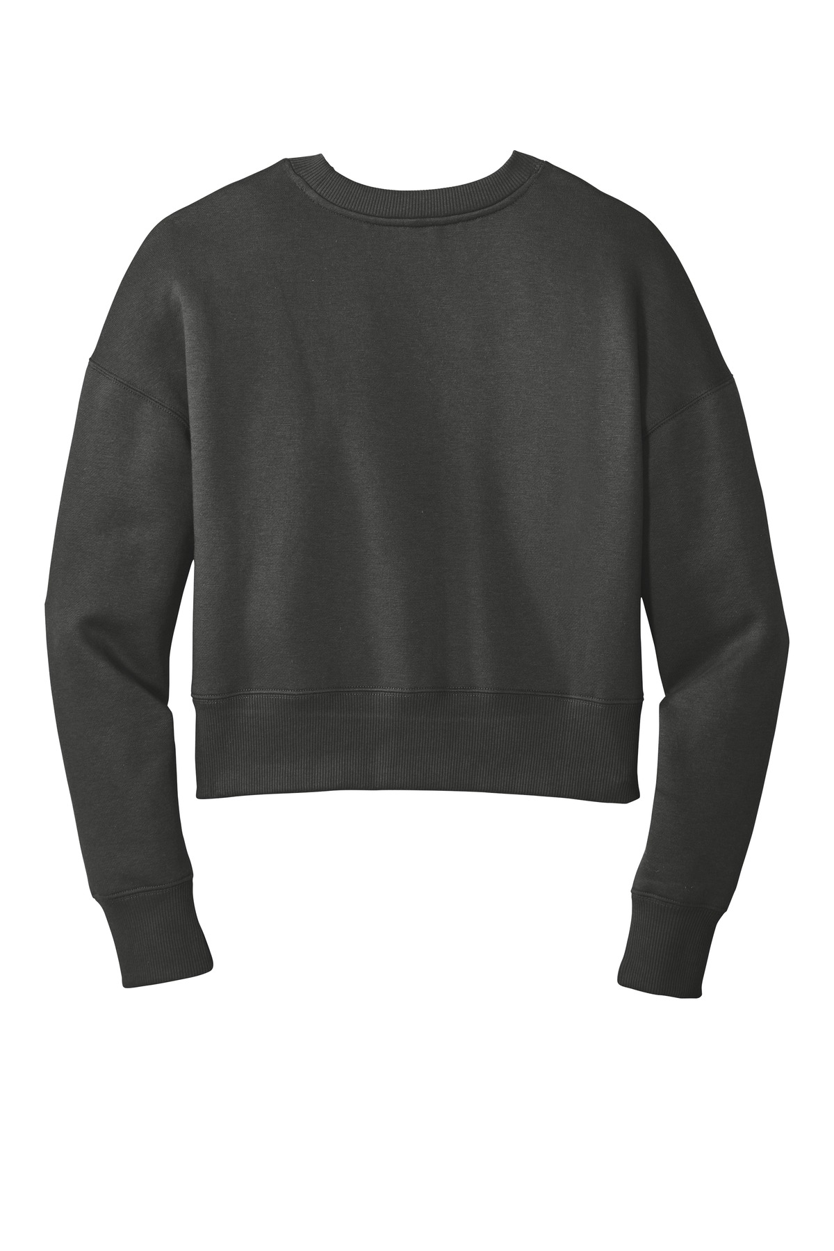District Women's Perfect Weight Fleece Cropped Crew DT1105 54