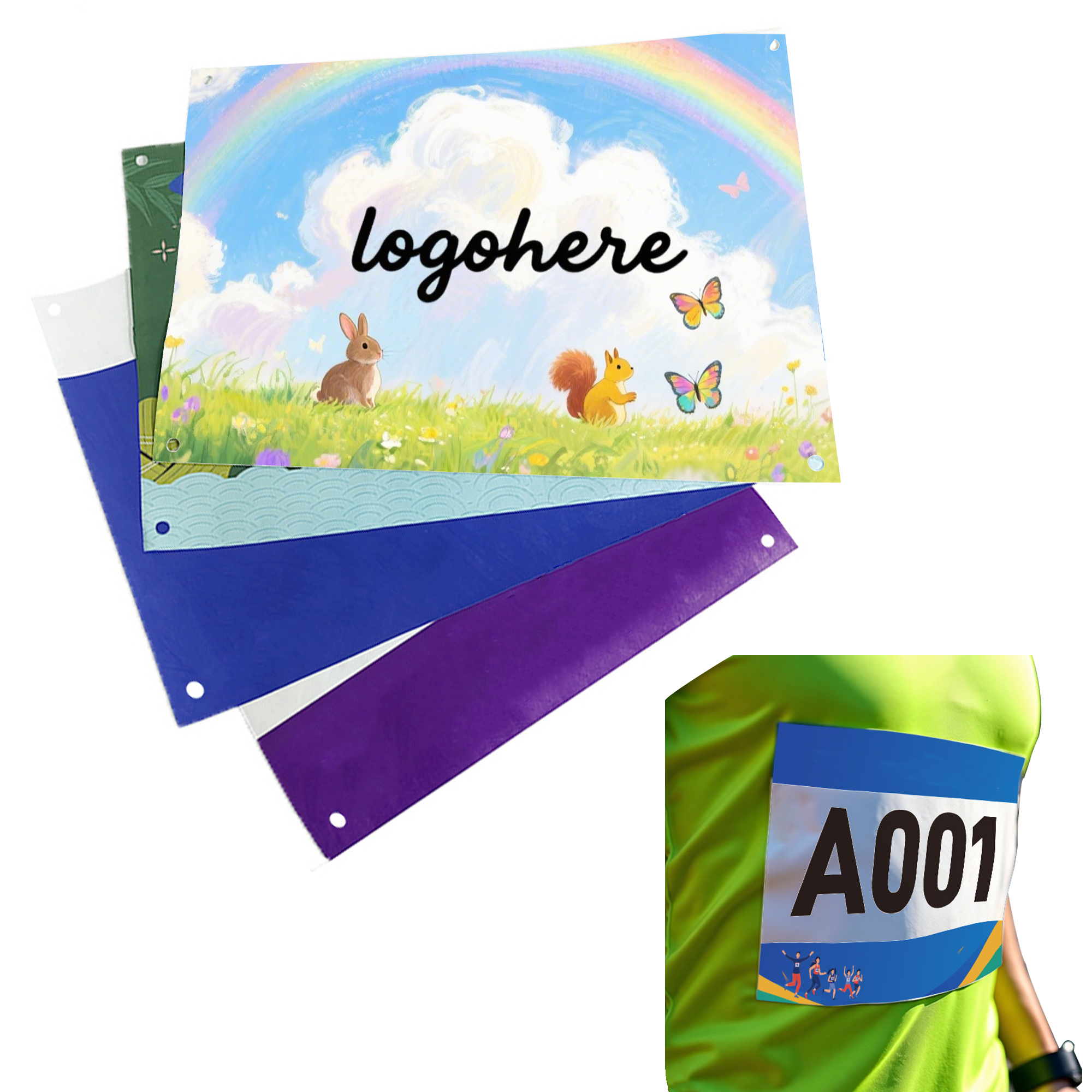 Waterproof Event Numbers 2