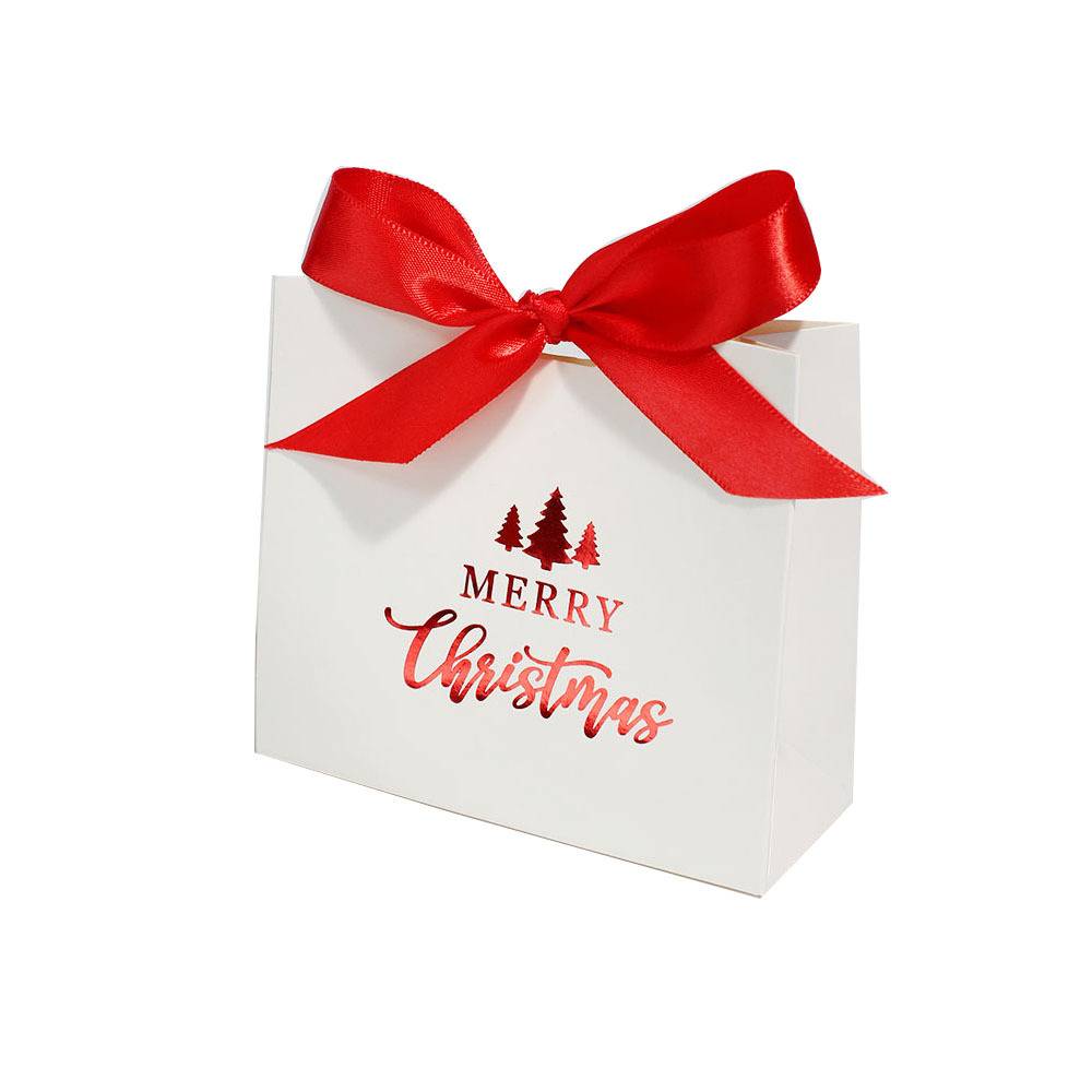 Party Favor Paper Bag w/ Bow Ribbon 4