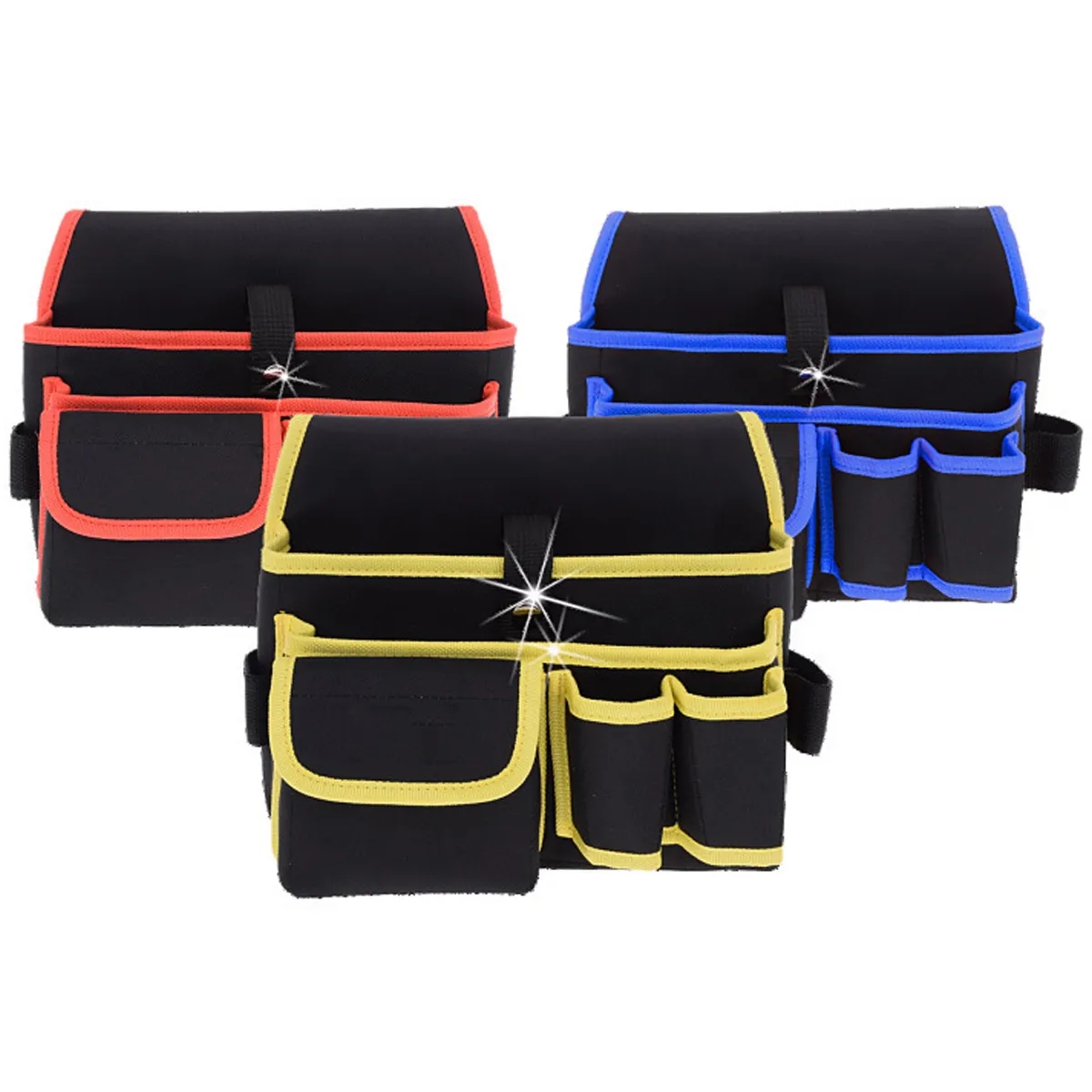 Carpenter Electrician Waist Utility Tool Pouch Belt Bag 6