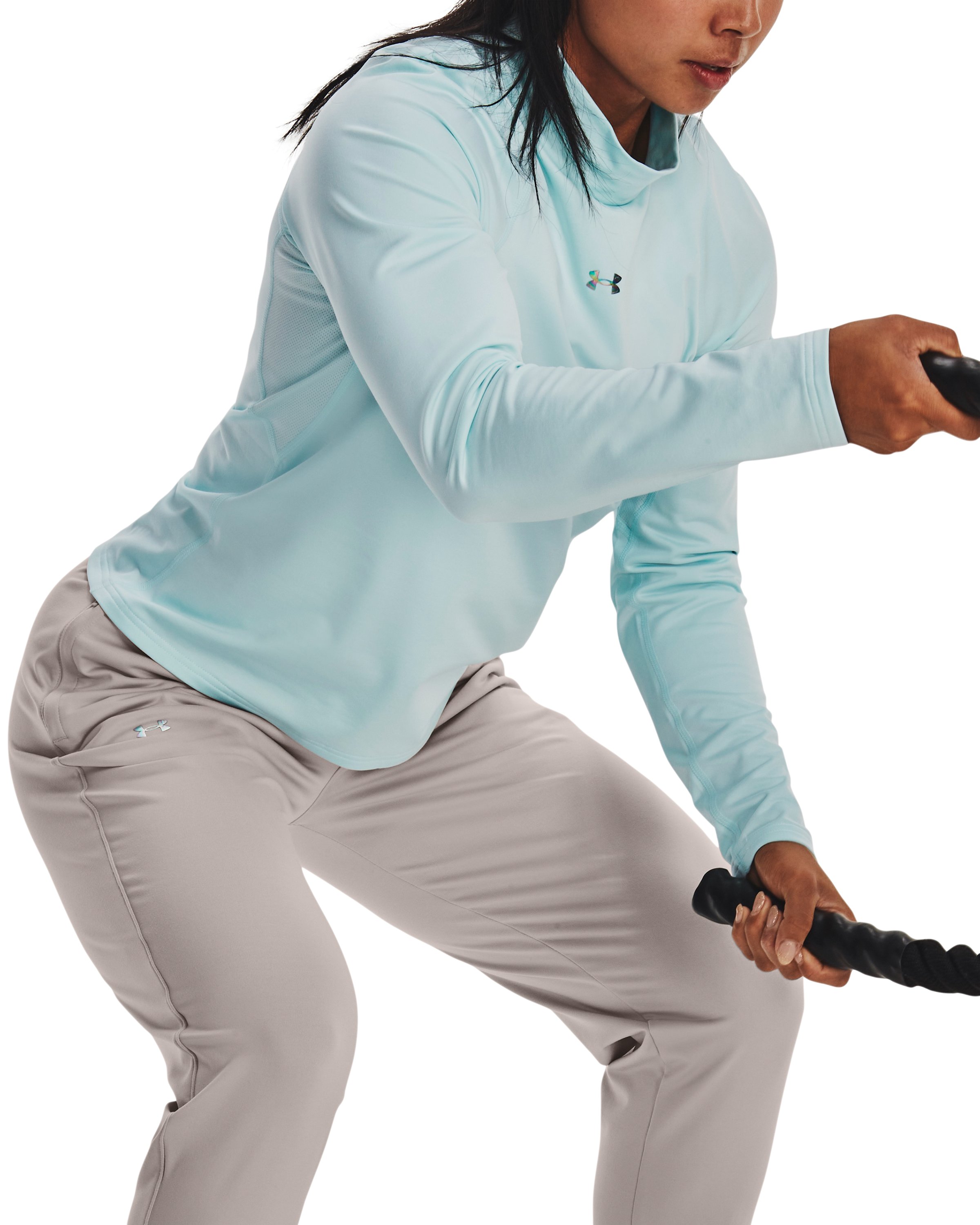 Women's UA Roll Neck Long Sleeve  3