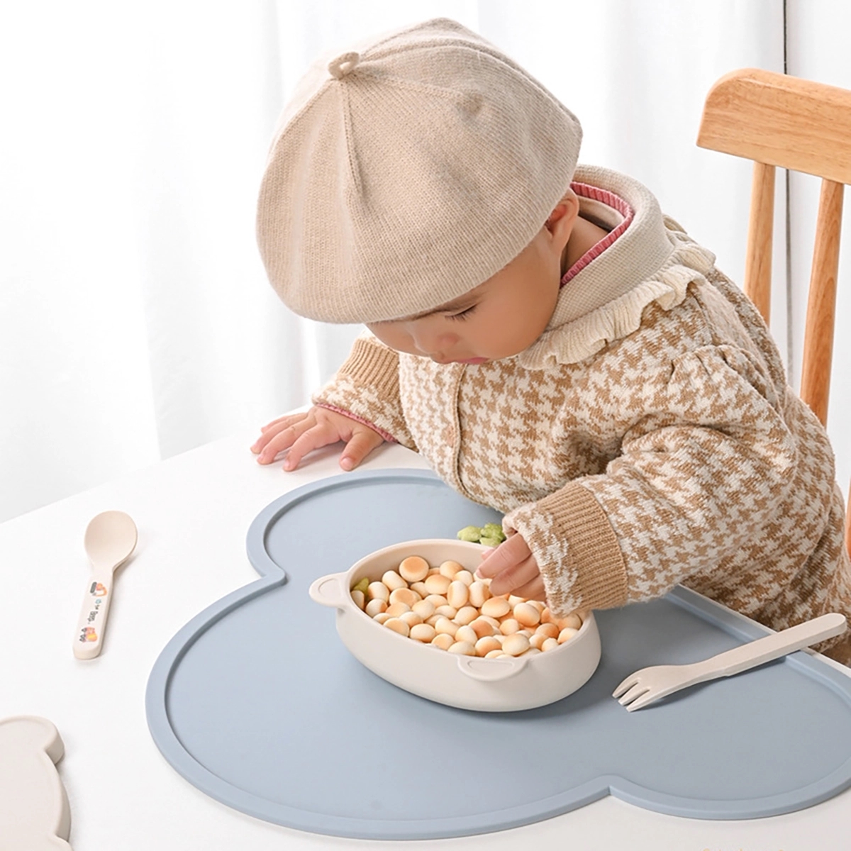 Children'S Silicone Cloud Shape Placemat 10