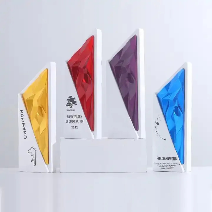 Exclusive Crystal Wooden Award 5