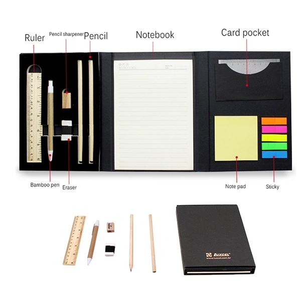 Eco-Inspired Tri-Fold Stationery Sets 2