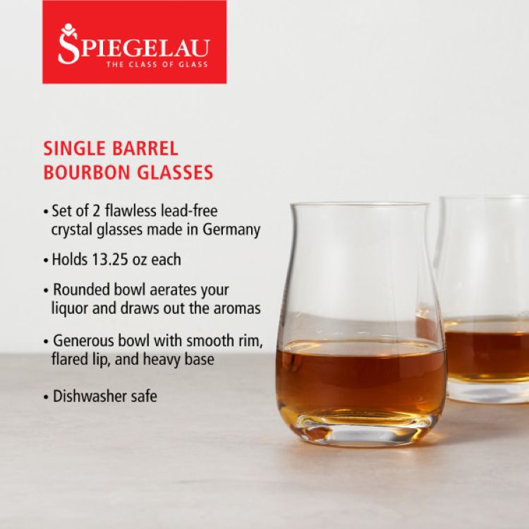 Spiegelau 13.25 oz Single Barrel Bourbon, set of 4 1