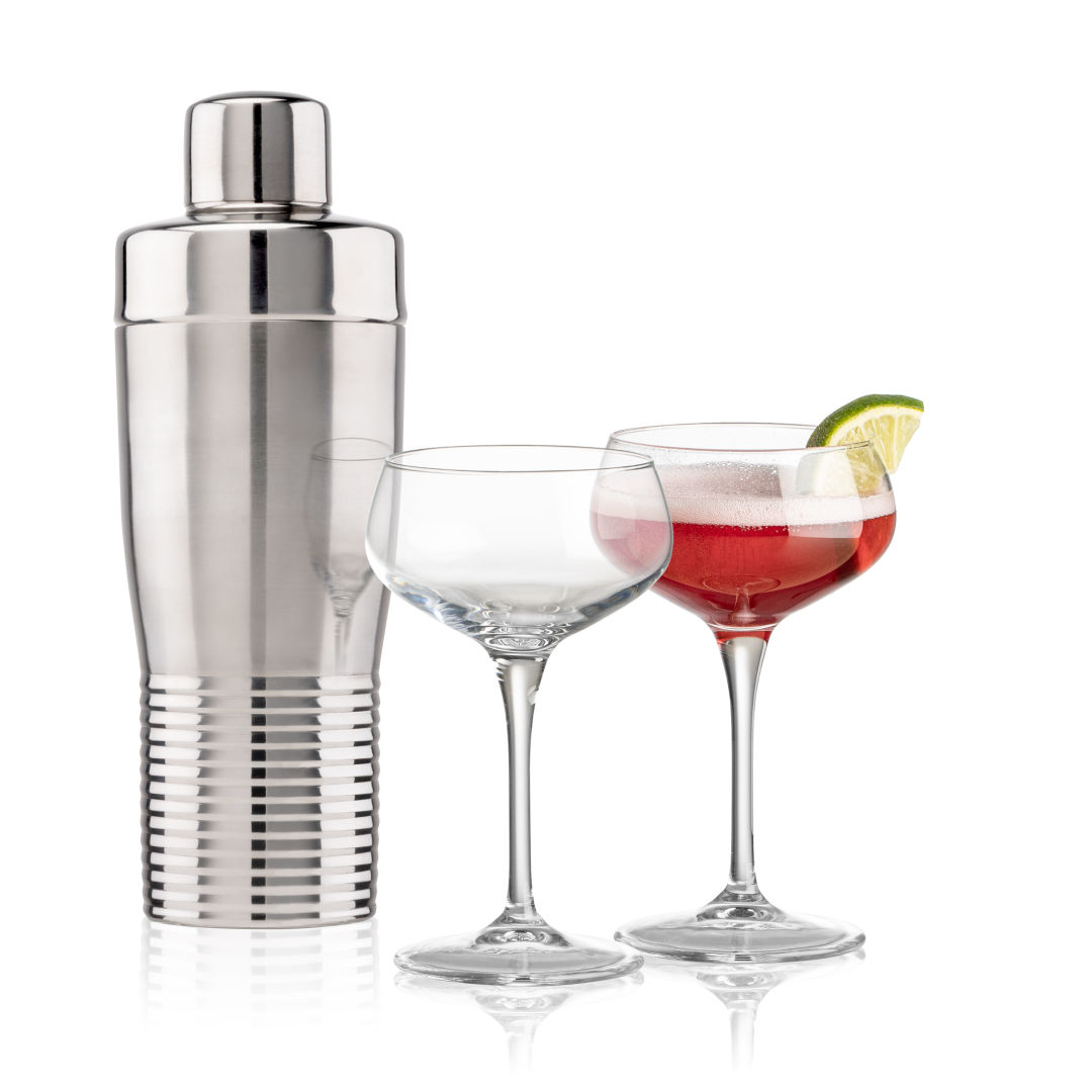Genoa Shaker & Mixology Cocktail Set 6