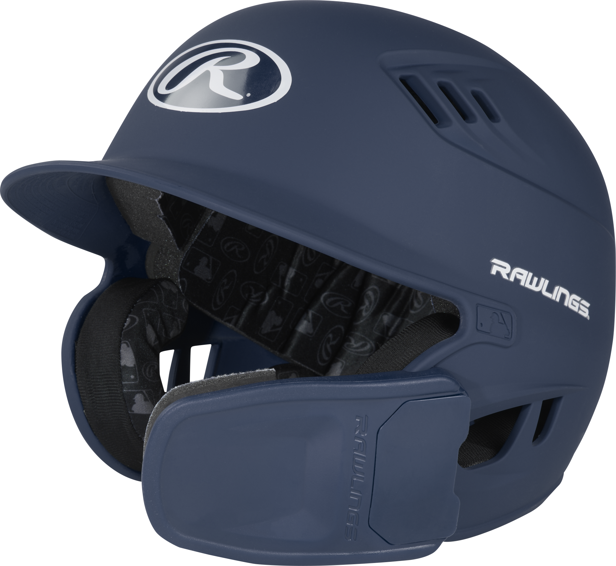 Rawlings 2022 R16 REVERSE 1-Tone Baseball Batting Helmet | Senior 5