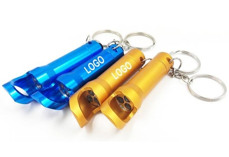 Flashlight Bottle Opener Keychain 2