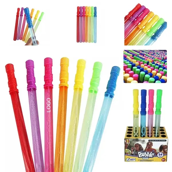 Large Outdoor Bubble Sword Wands Set with Party Assortment 3