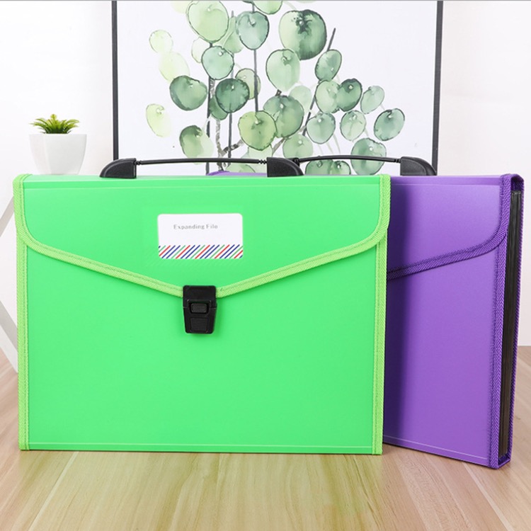 Portable student multi-layer test paper holder 3