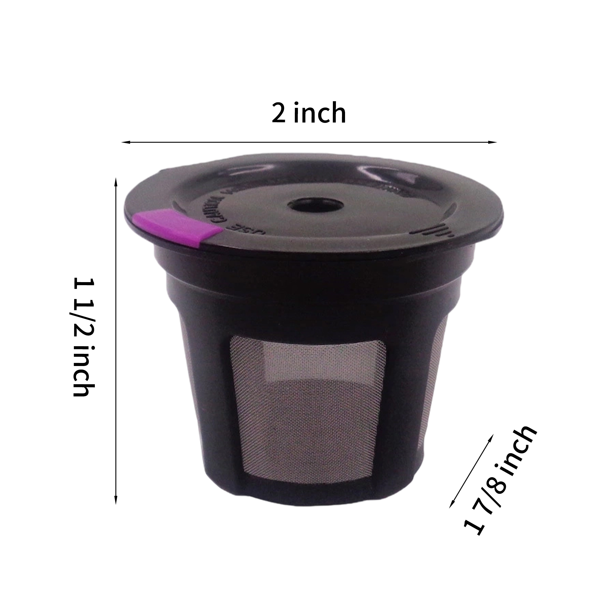 Stainless Steel Micro Mesh Reusable Coffee Filter Cup BPA Free 4
