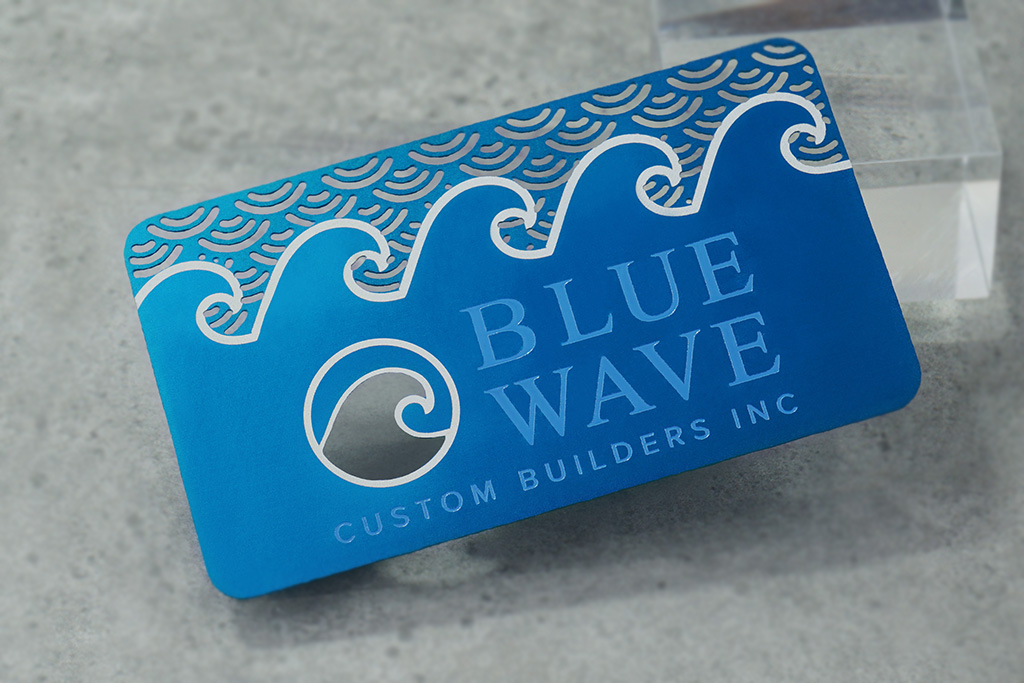 Aluminum Business Cards 3
