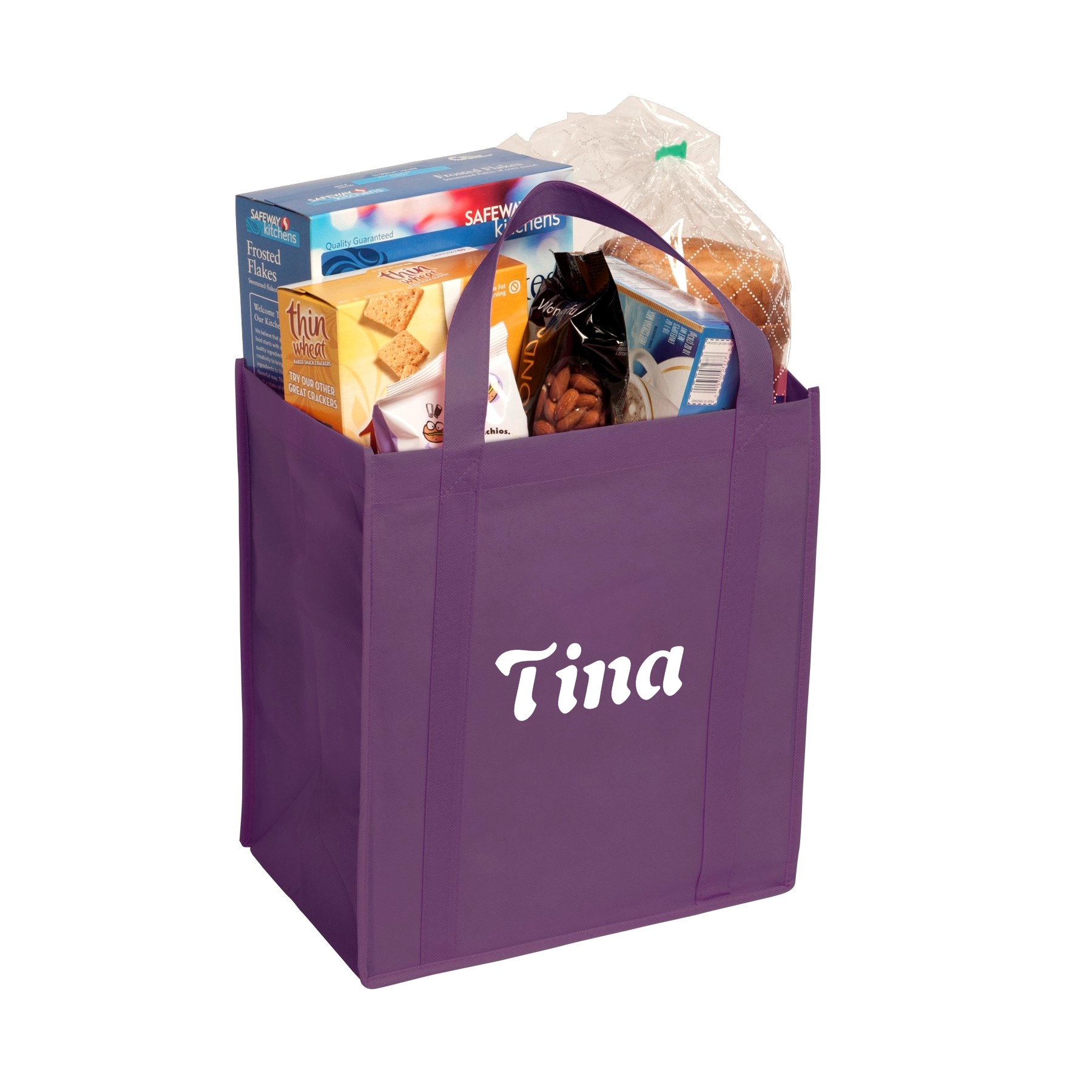 Foldable Non-Woven Grocery Tote Bag 11