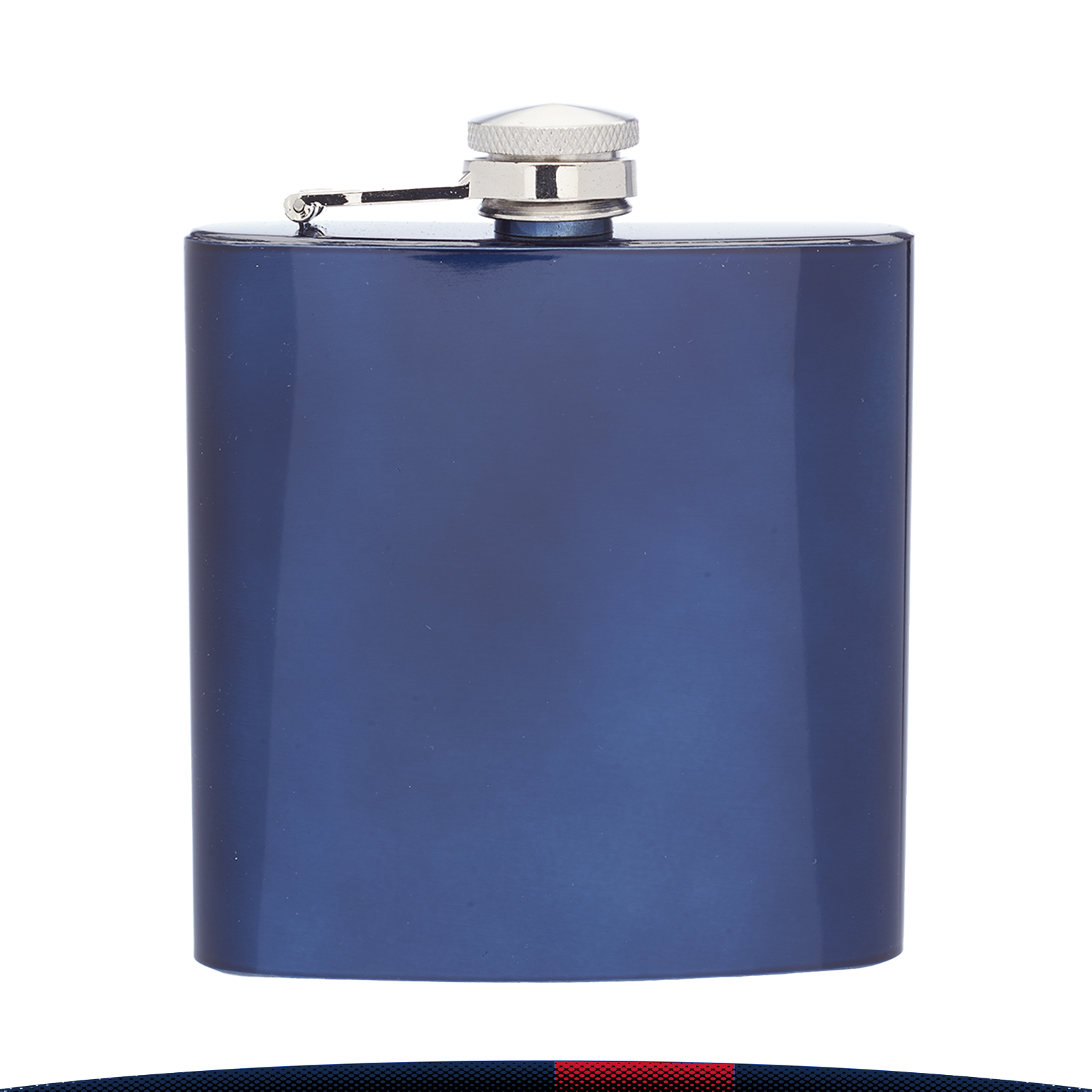 6 oz. Clve Stainless Steel Hip Flasks 6