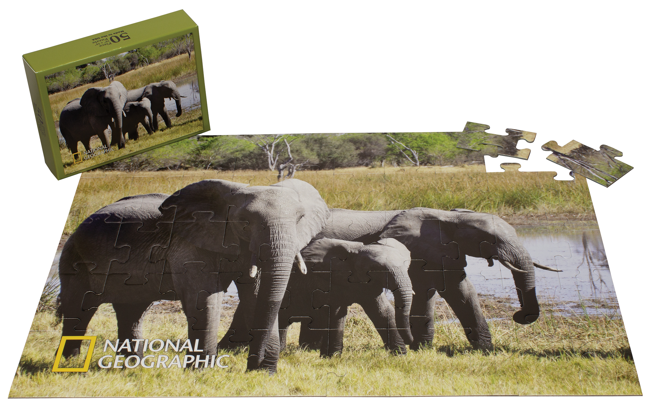 50 Pieces - 18" x 24" - Extra Large Puzzle in Box 2
