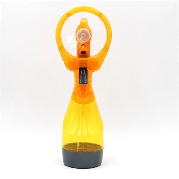 Portable Handheld Humidifier Powered Fans with Mist 4