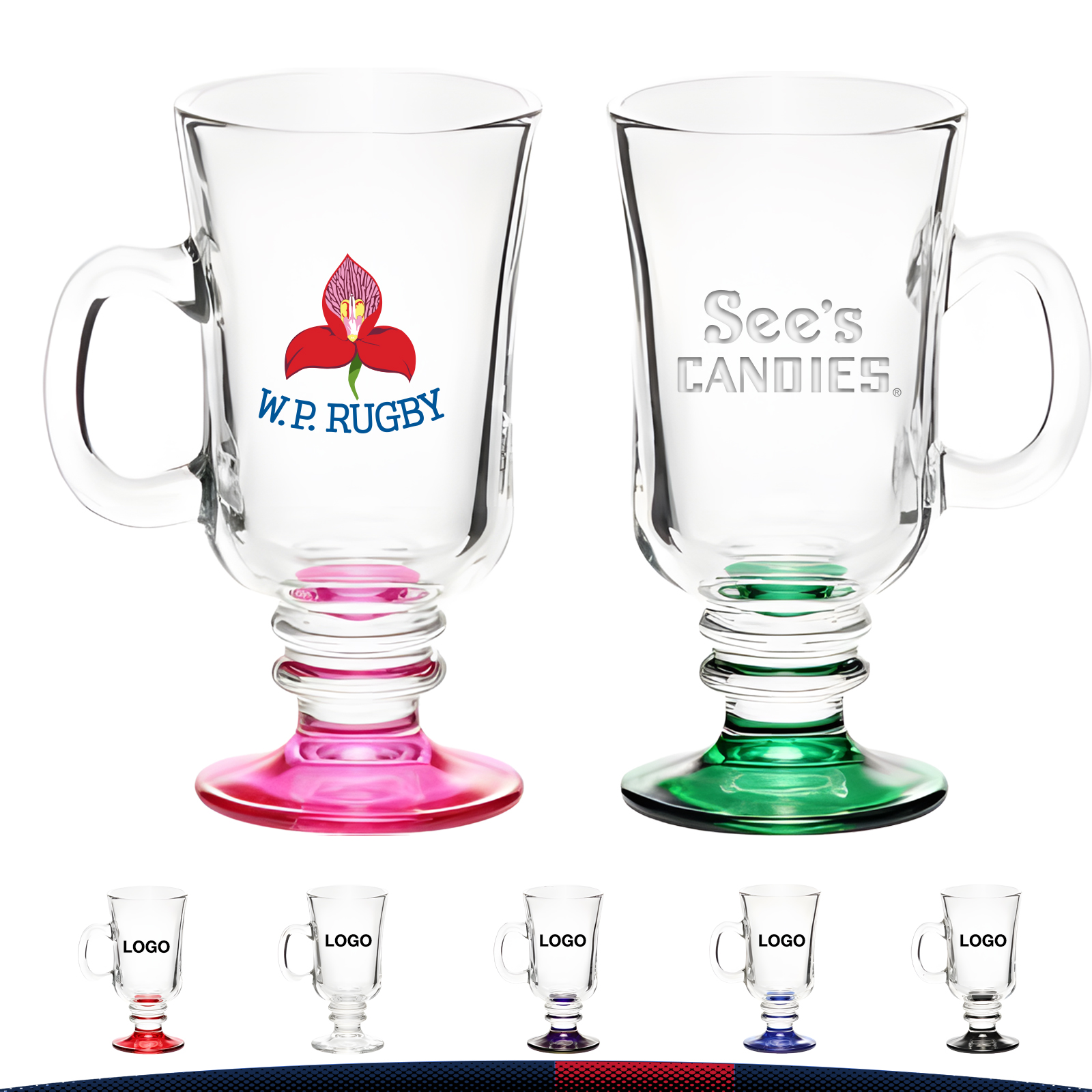 8.5 oz. Libbey Irish Coffee Mugs 3
