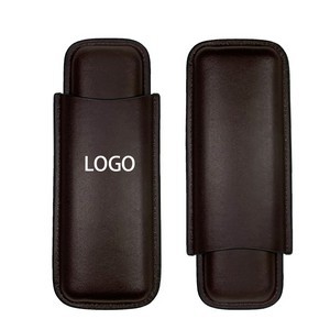 2 Finger Leather Cigar Case 8