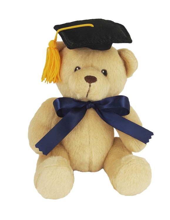 6" Honey Bear w/Grad cap and Ribbon 2