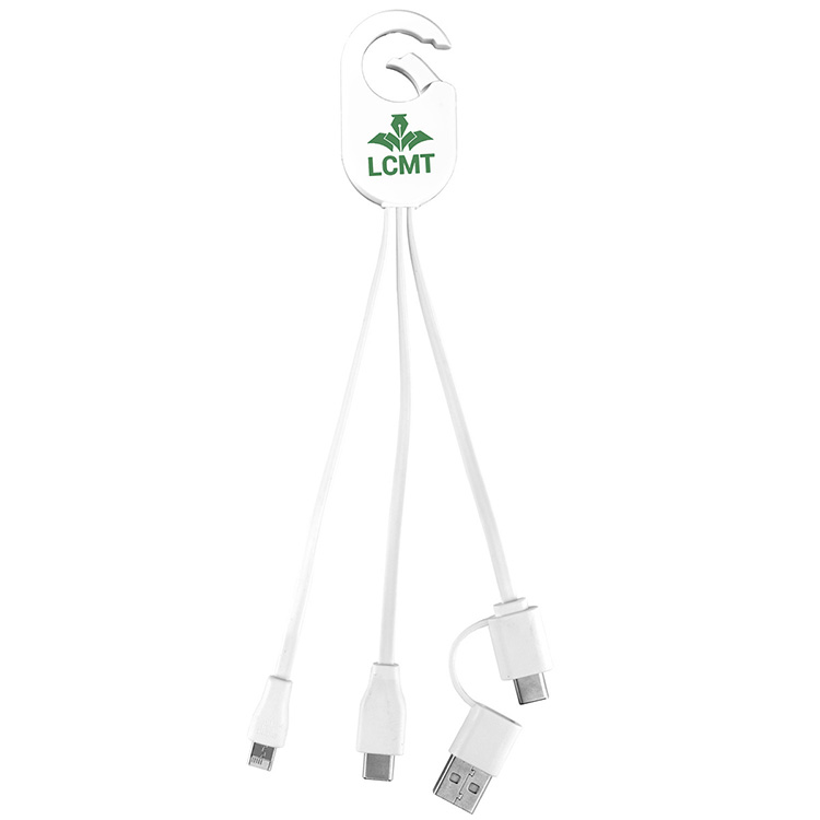 "WEBER" 5-in-1 Cell Phone Charging Cable with Carabiner Clip 33