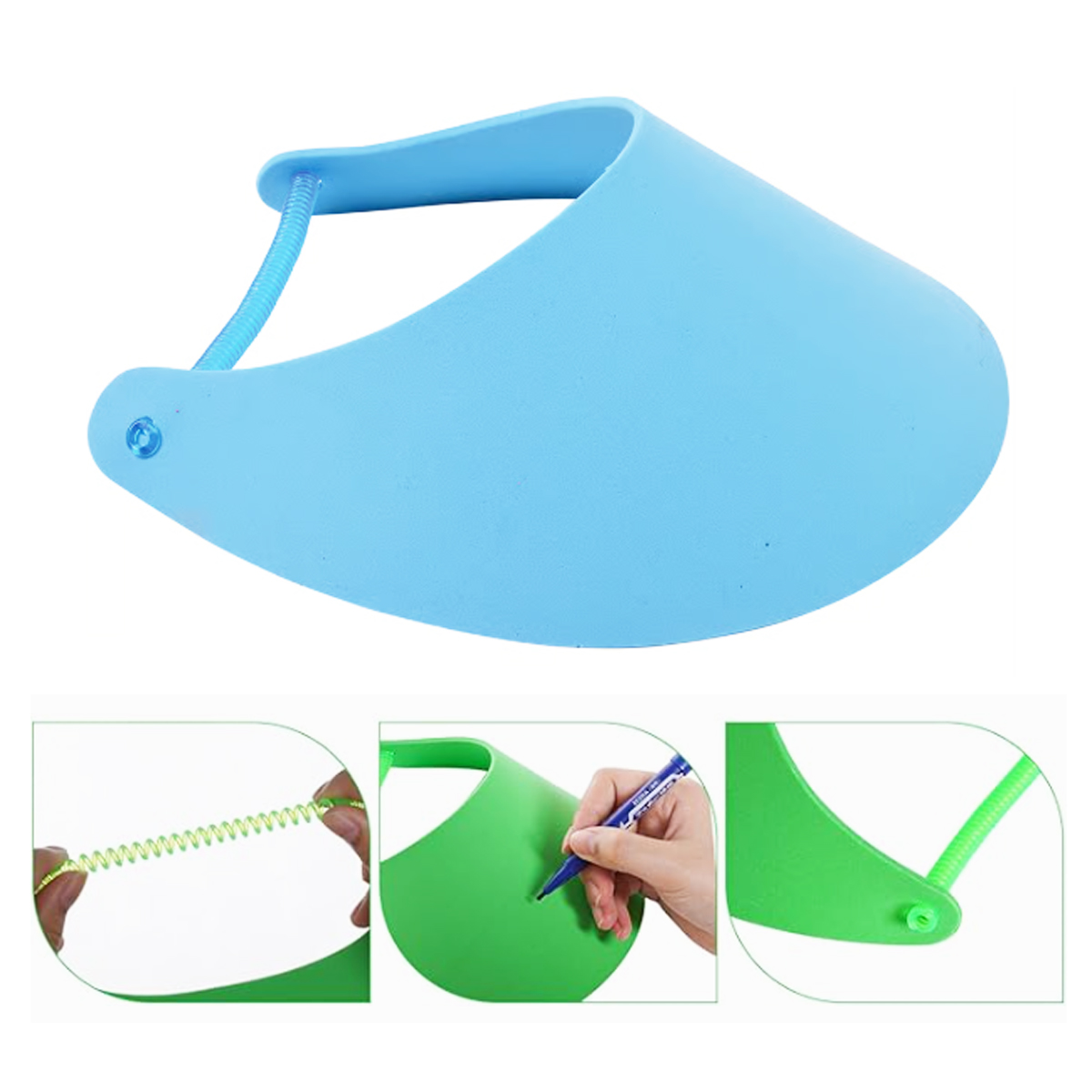 EVA Foam Sun Visor Hat with Elastic Strap for Outdoor Events 1