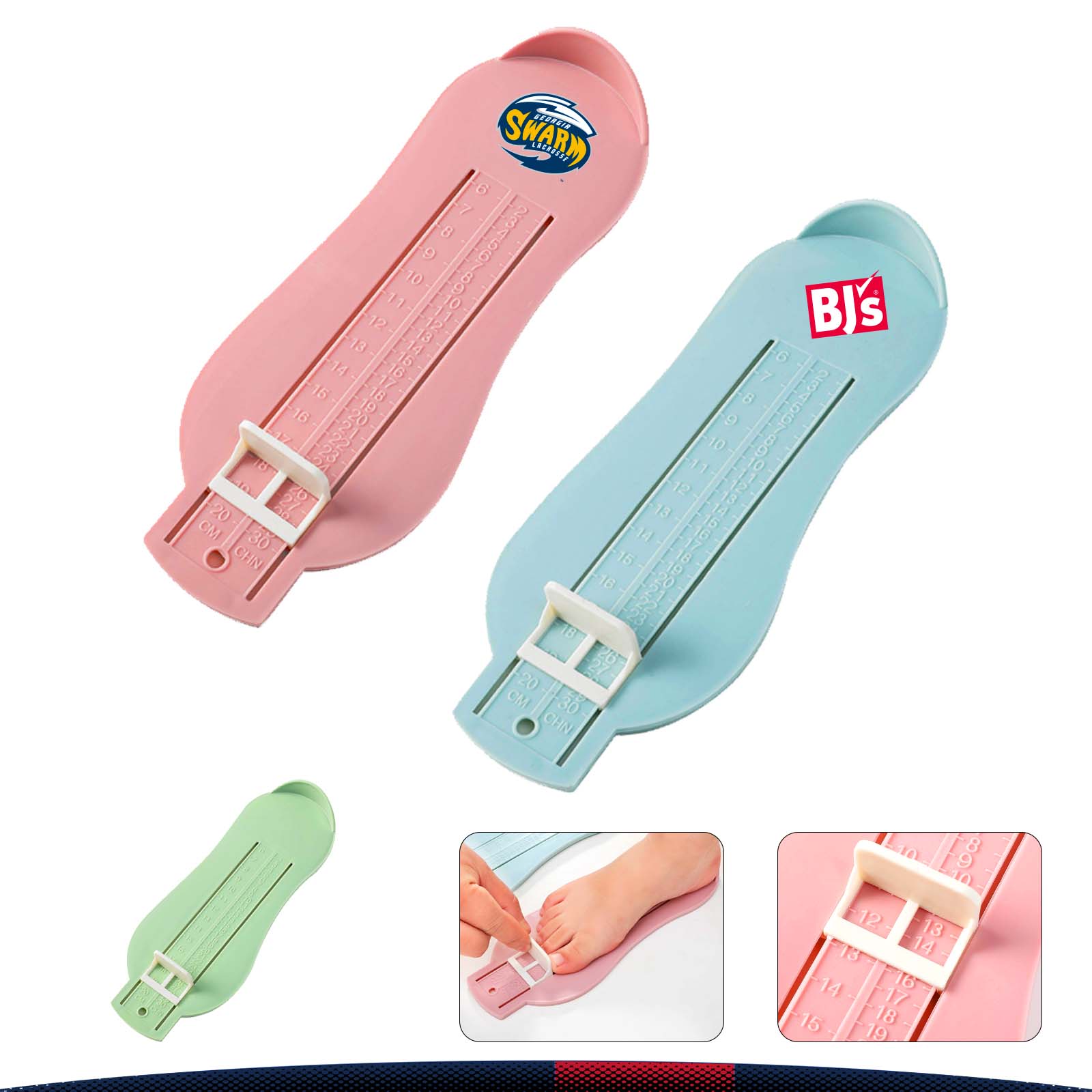 Baby Foot Measuring Gauge 5