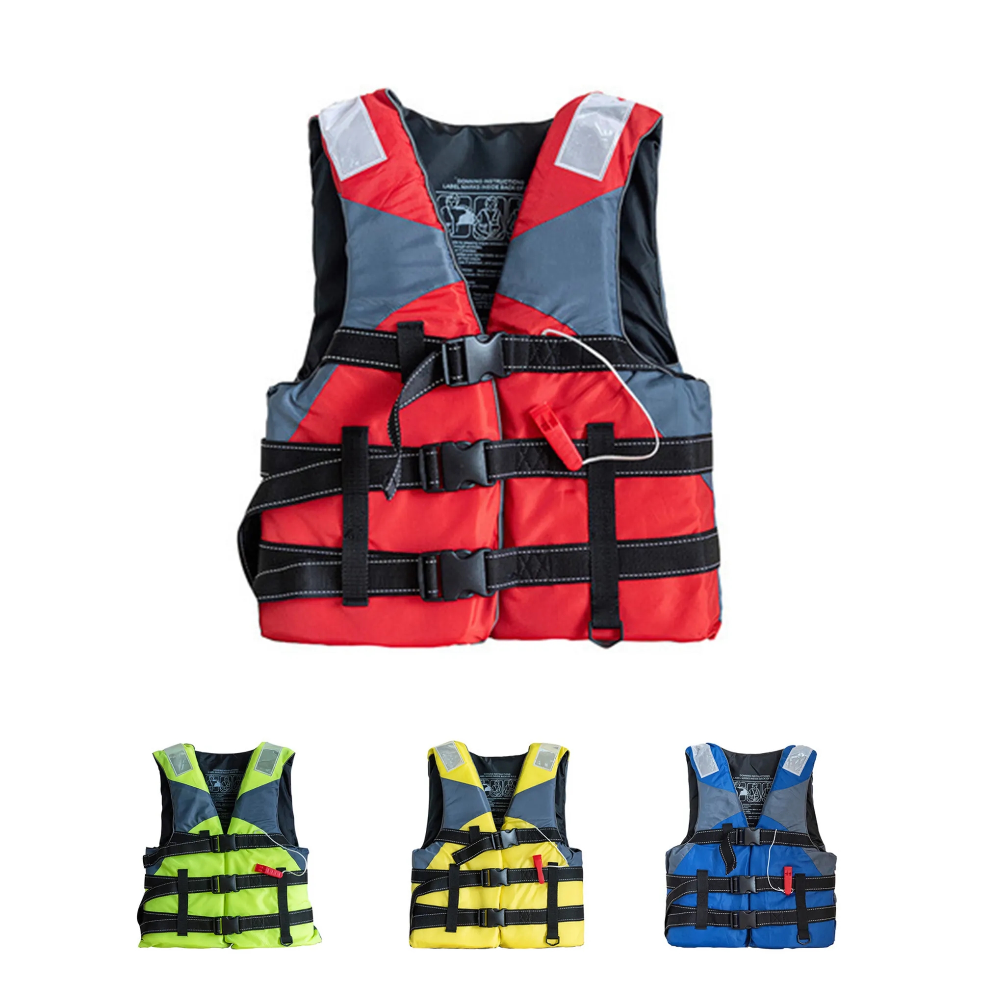 Rafting Floating Life Jacket Water Safety Rescue Vest