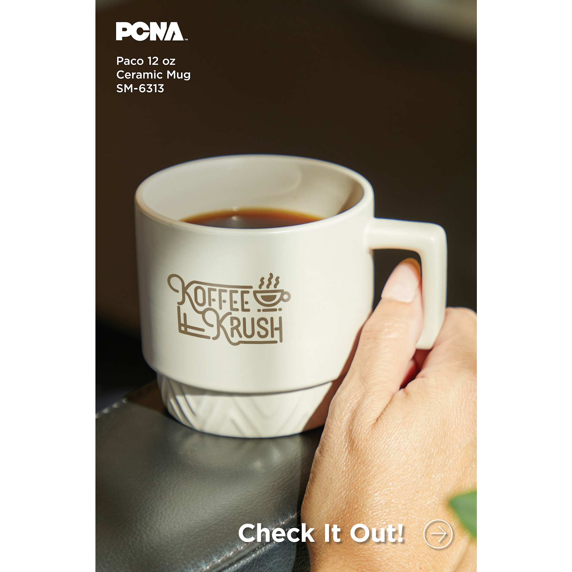 Paco 12oz Ceramic Mug 106