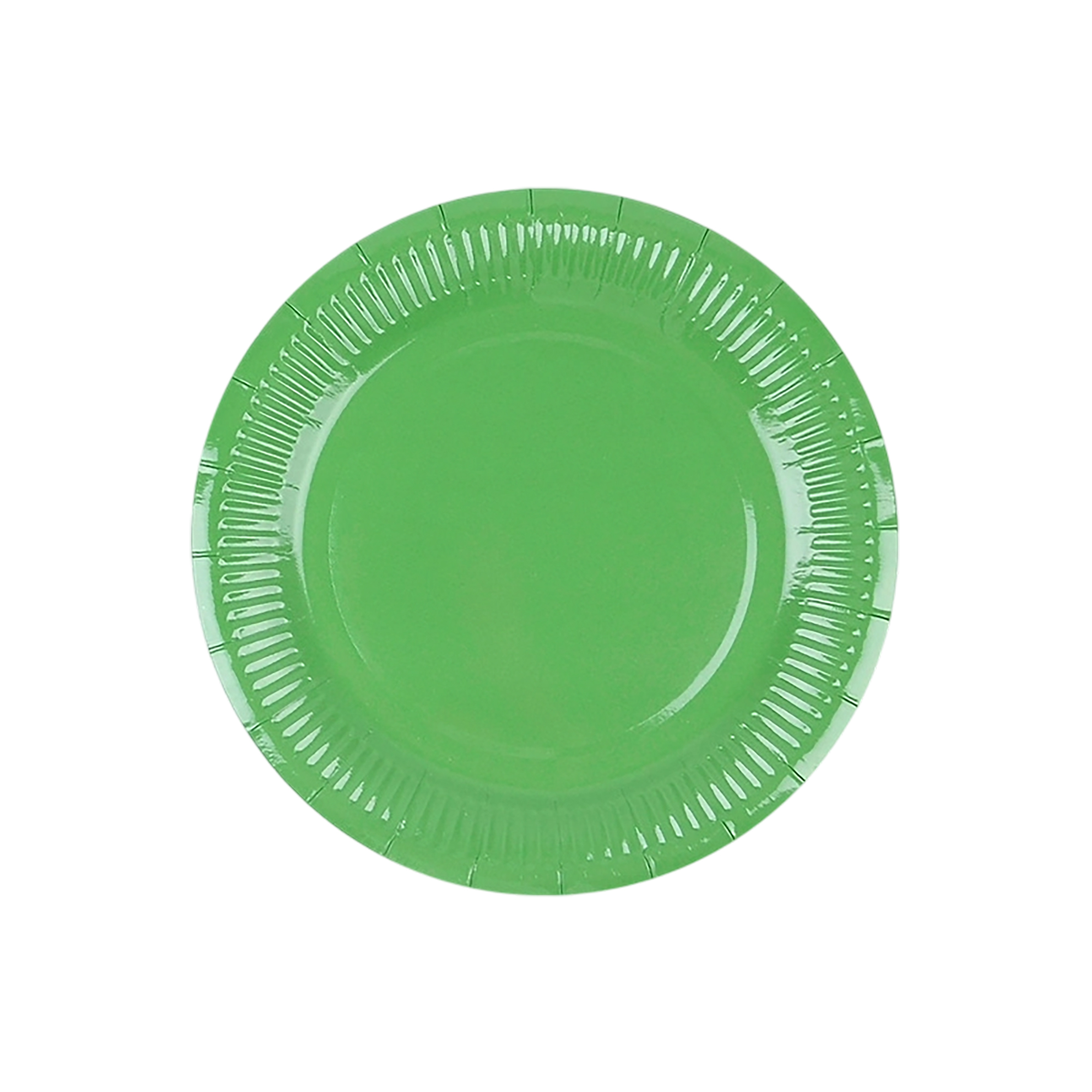 Paper Plate Disposable Round Design Colorful Pattern 7" Diameter 5