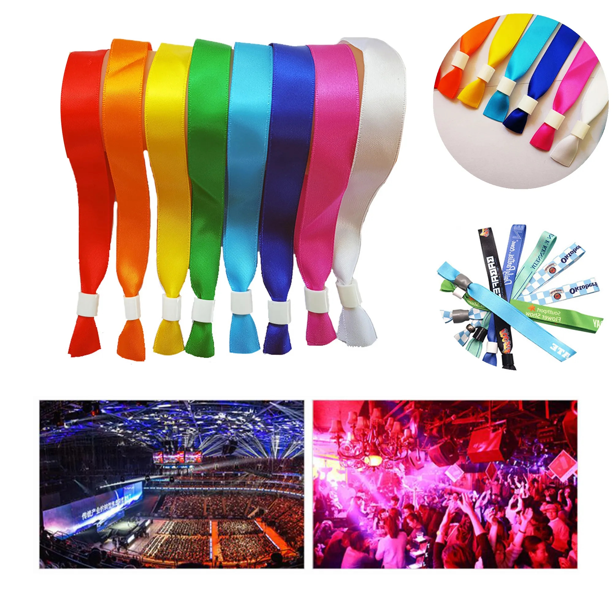 Custom Cloth Wristbands-Cloth Event Wristbands 2