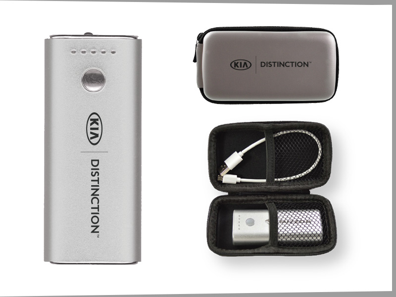 5200 mAh Power Bank w/Ultra Zipper Pouch