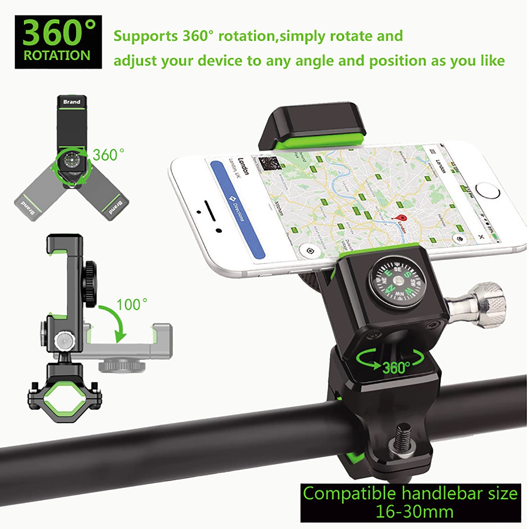 Bike Phone Mount Motorcycle Bicycle Handlebar Holder 12