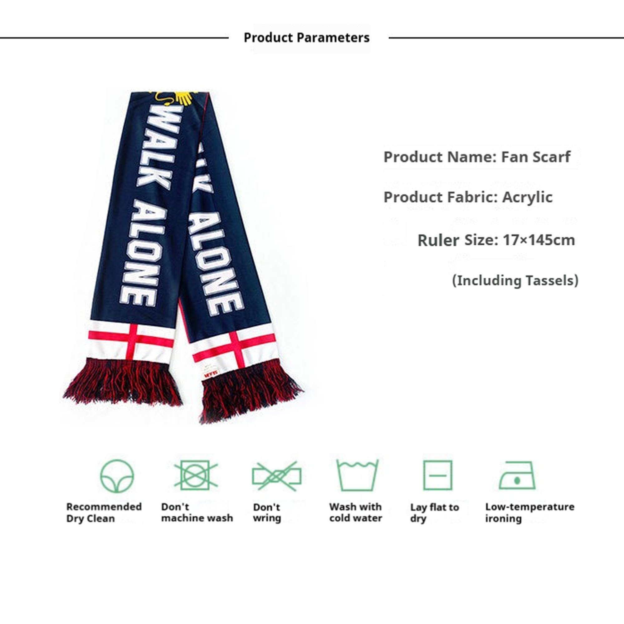 MOQ 50pcs Promotional Event Scarf 3