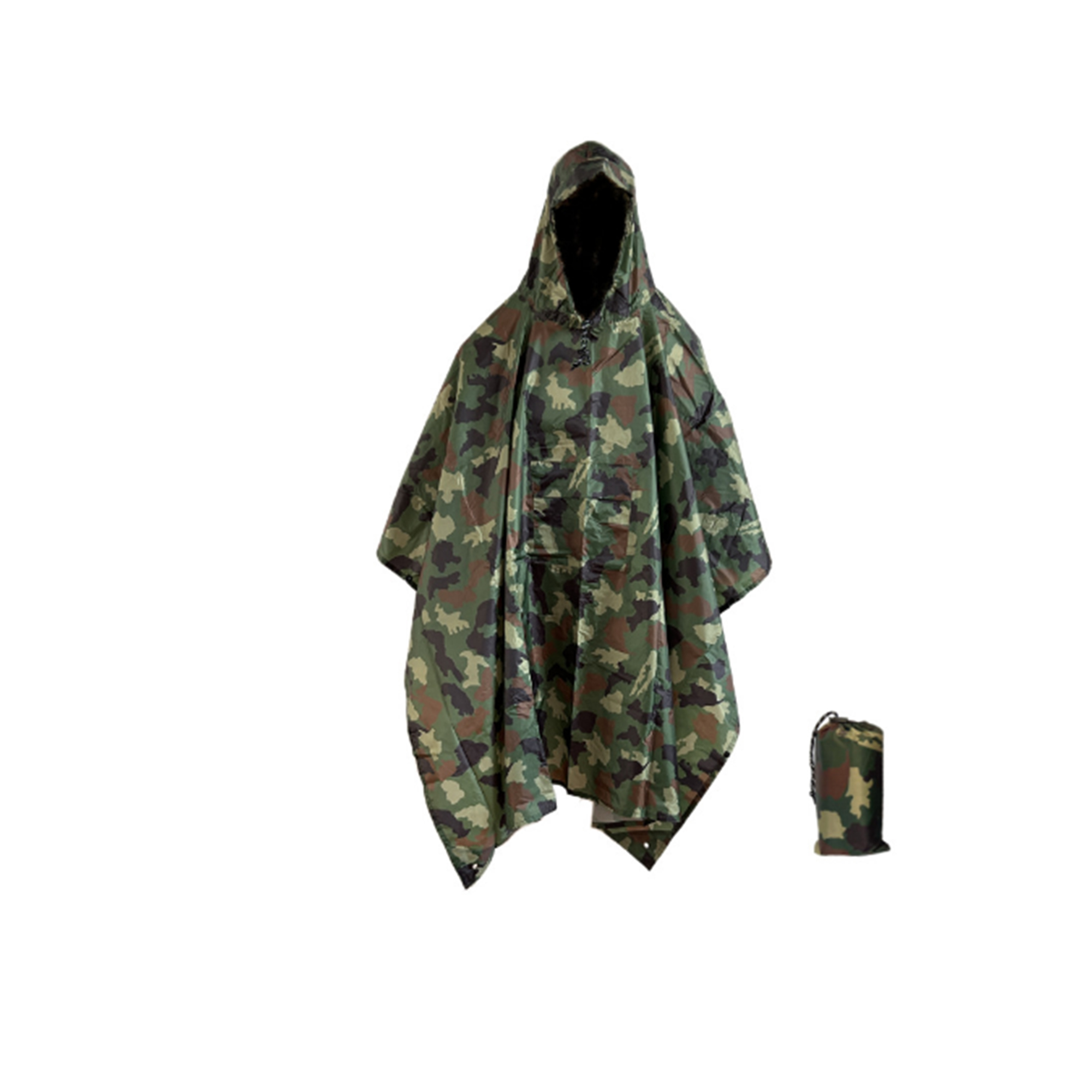 MOQ 50 PCS Durable Multifunctional Camping Raincoat 1