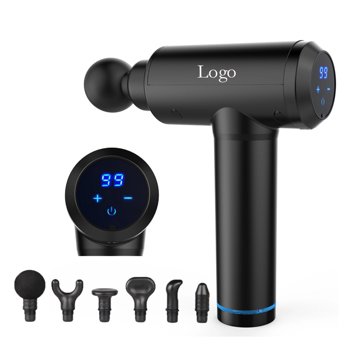 Lcd Display Massager Muscle Gun 3