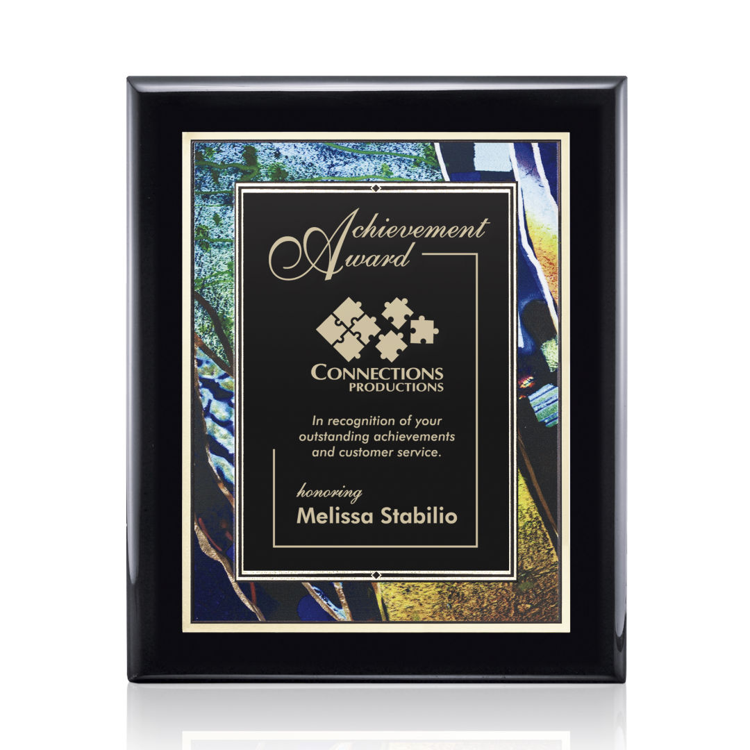 Oakleigh/Verdi Plaque - Black Finish 4