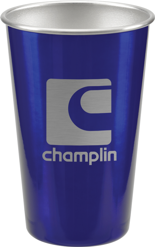 16 oz. Stainless Steel Pint - Laser Etched 4