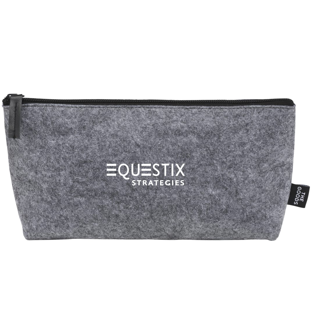 THE GOODS™ Recycled Felt Zippered Pouch 25