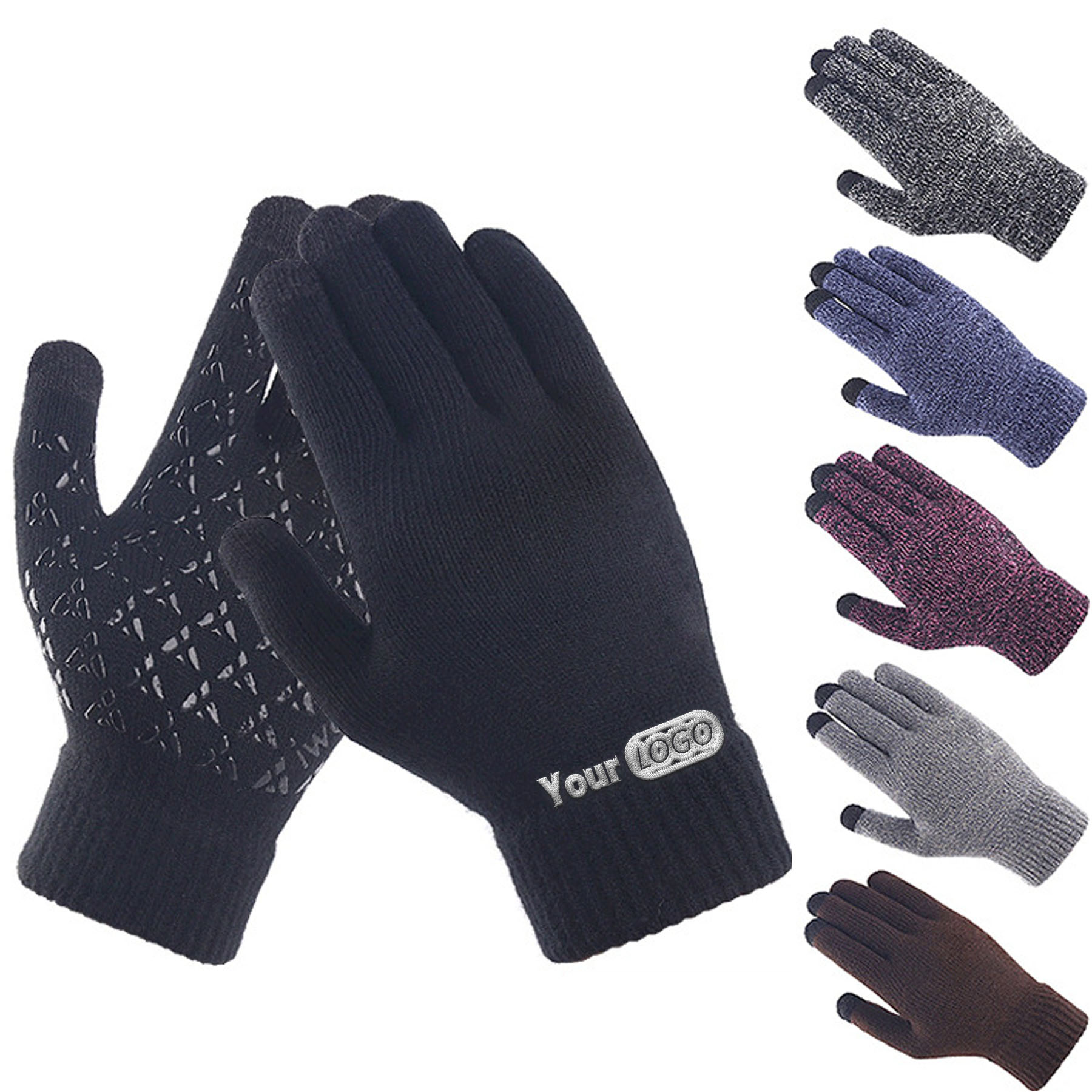 Warm Winter Knit Gloves 4