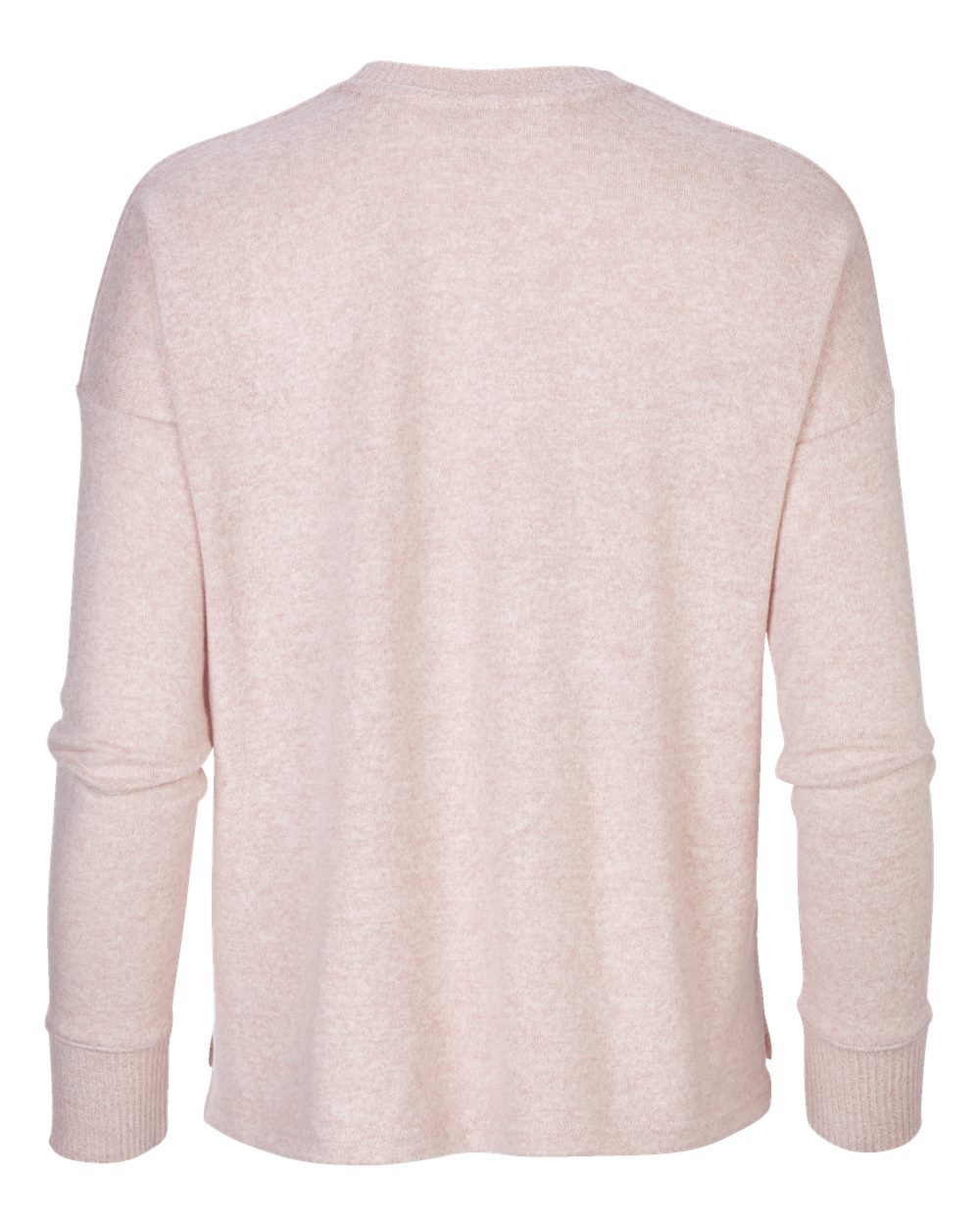 Women's Cuddle Fleece Boxy Crewneck Pullover - L06 40