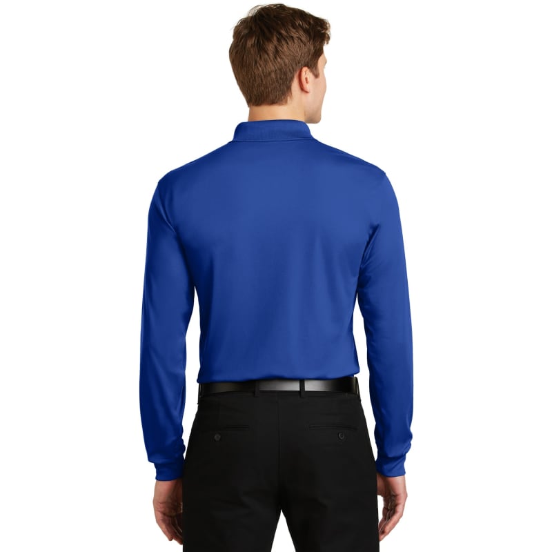 Sport-Tek Long Sleeve Micropique Sport-Wick Polo. 46