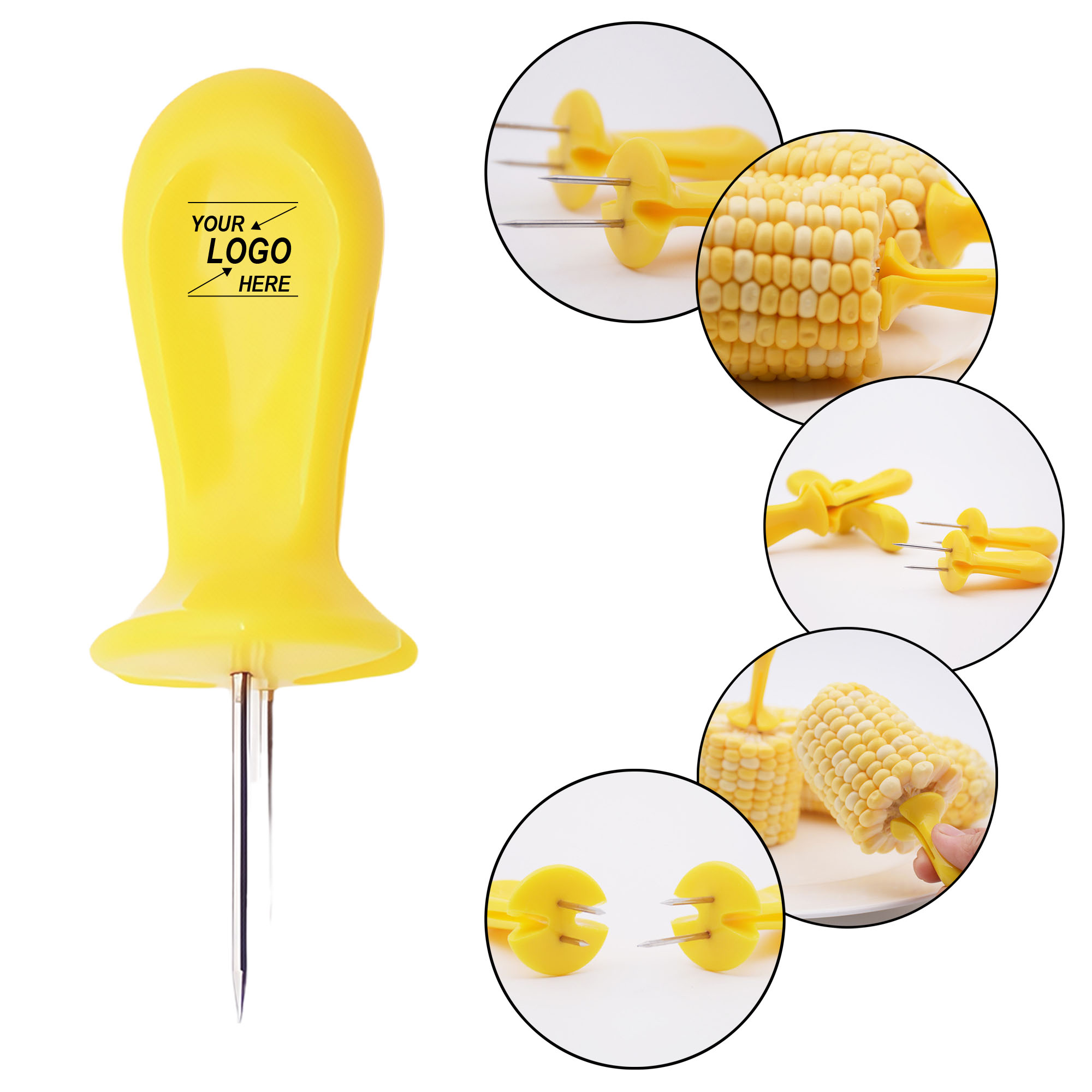 Stainless Steel Corn Holders 3