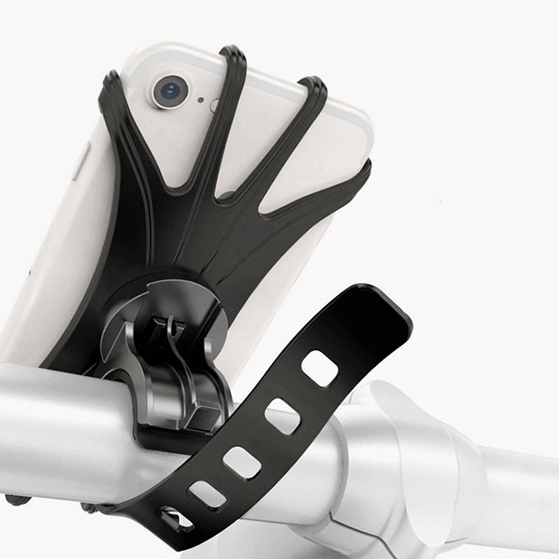360 Degree Adjustable Phone Holder for Motorcycle Bike 4