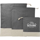 Split Recycled 3pc Travel Pouch Set 24