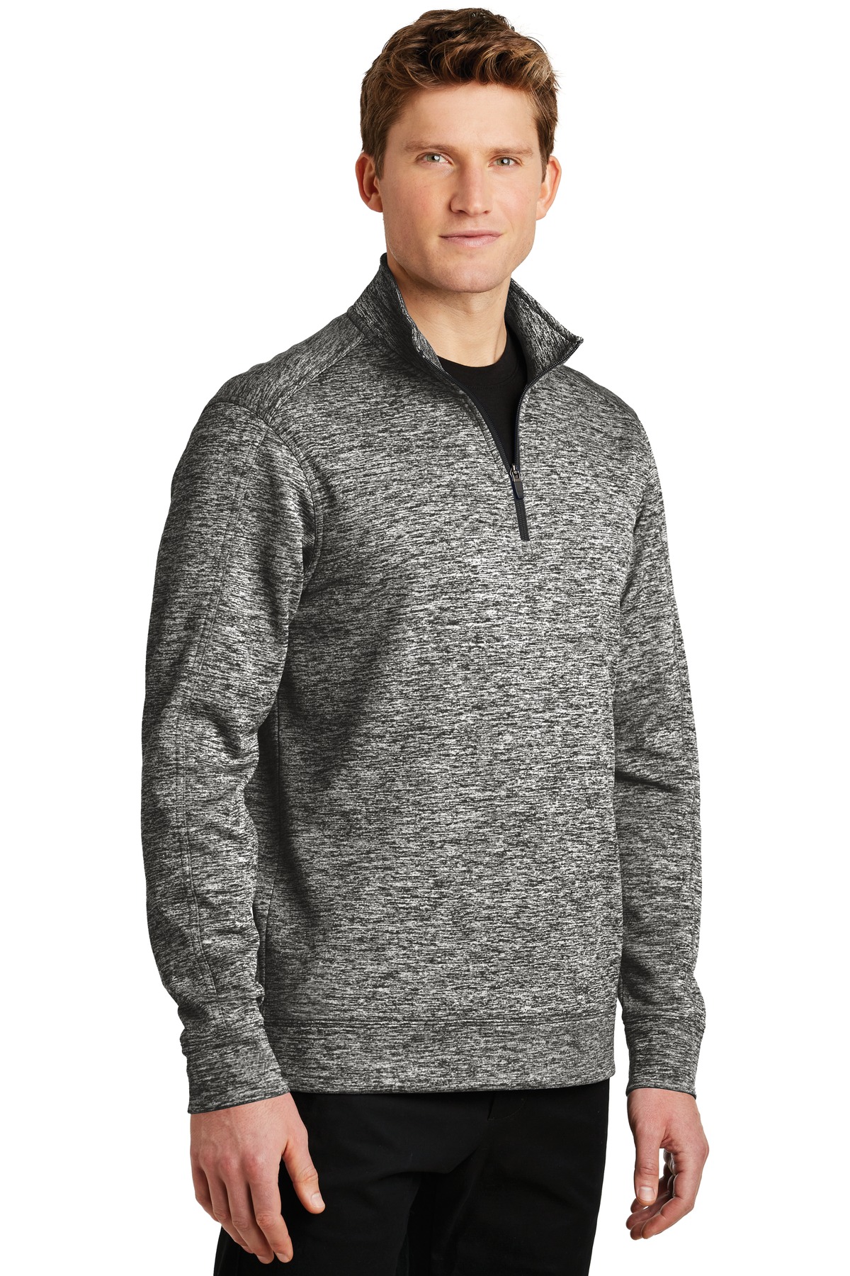 PosiCharge Electric Heather Fleece 1/4-Zip Pullover