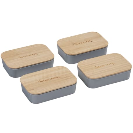 Bamboo Fiber Lunch Box with Cutting Board Lid 190
