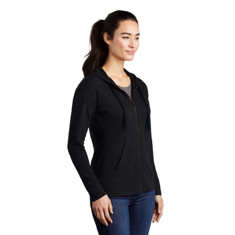 Sport-Tek Women's PosiCharge Tri-Blend Wicking Fleece Full-Zip Hooded Jacket 13